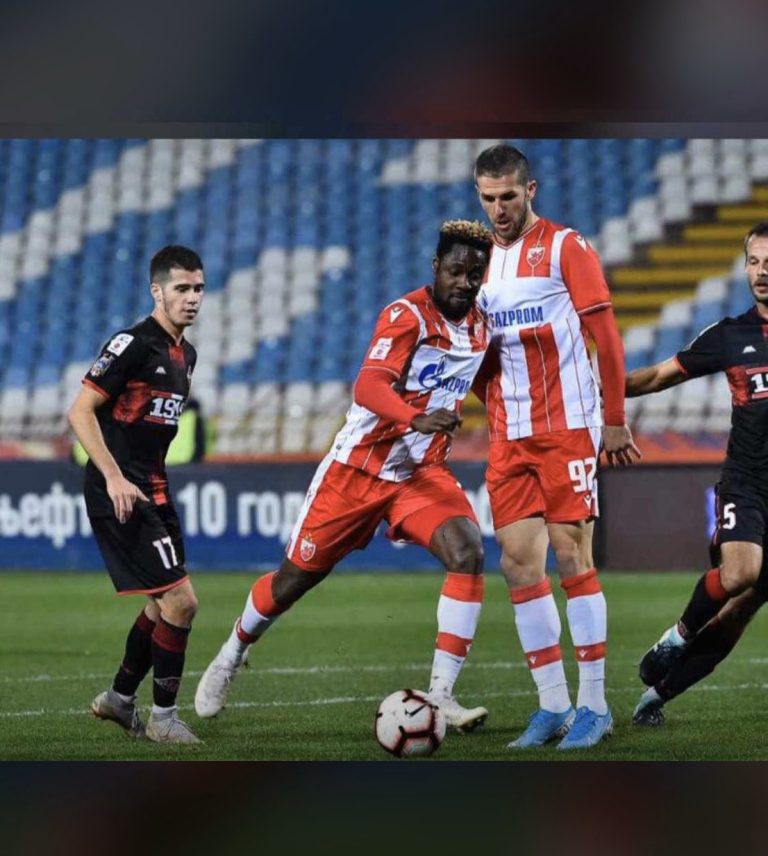 Red Star Belgrade striker Richmond Boakye-Yiadom dreams of EPL move
