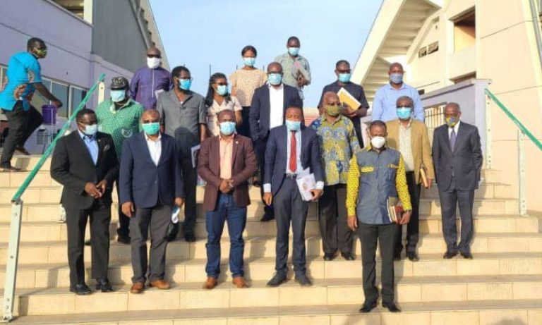 Ghana FA meet Government COVID-19 Team
