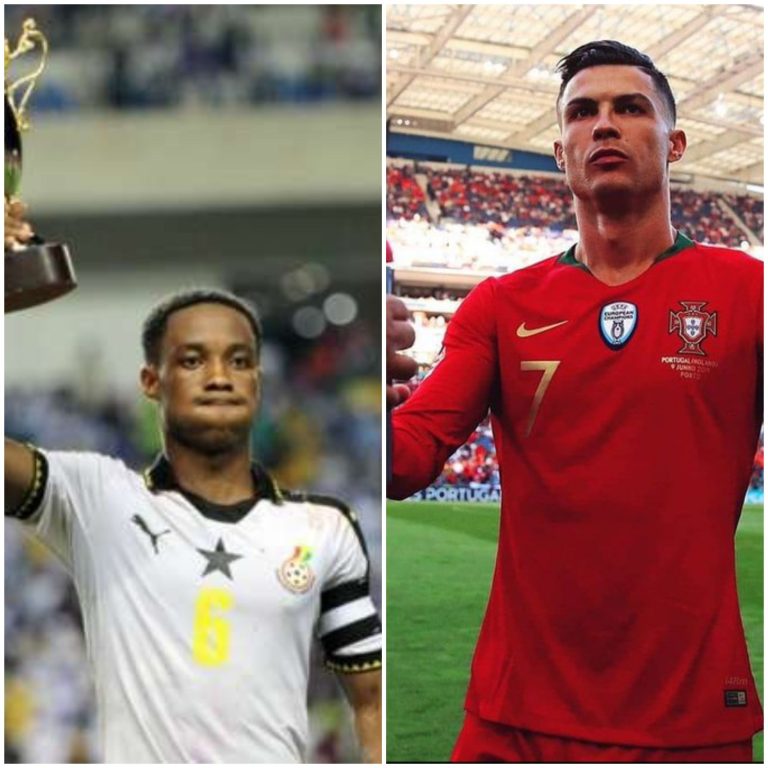 Ghana and AS Monaco youth star Eric Ayiah opens up on how he felt after meeting Juventus Star Cristiano Ronaldo