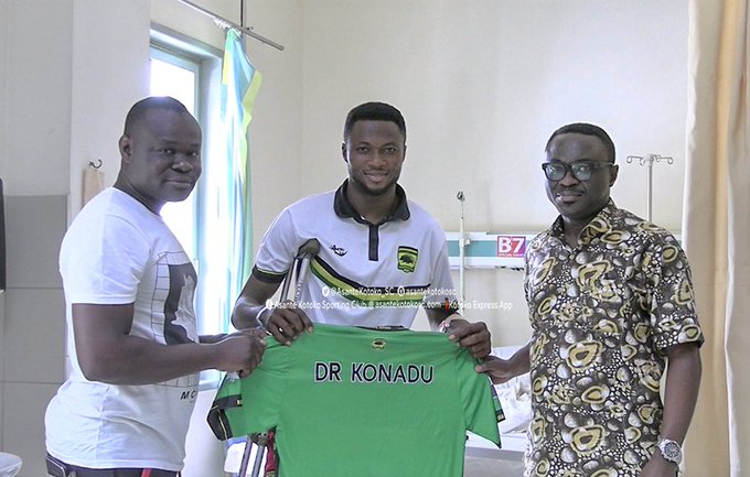 Osei Kwame discharged after surgery