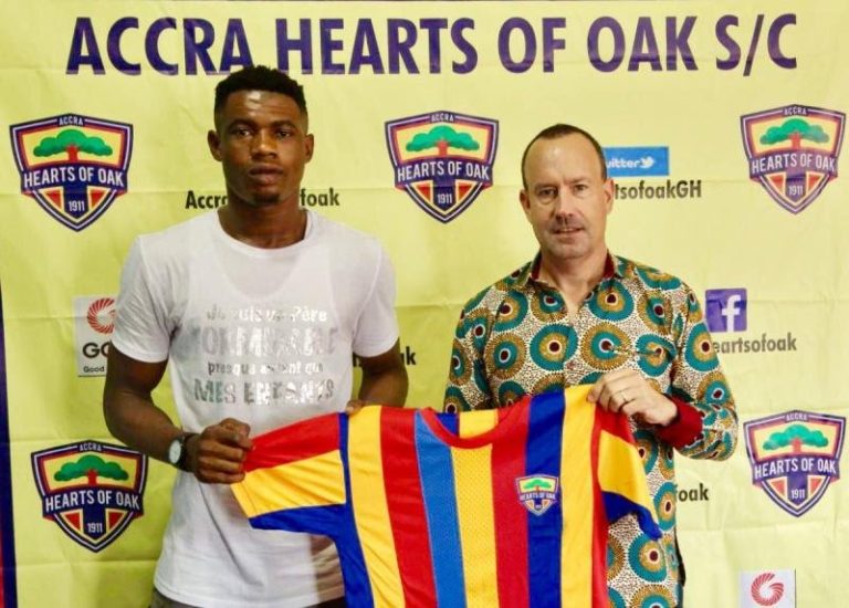 Hearts Of Oak goalkeeper Richmond Ayi eyes a move abroad
