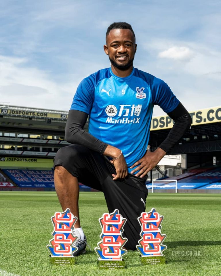 Jordan Ayew adjudged Crystal Palace Player of the Year