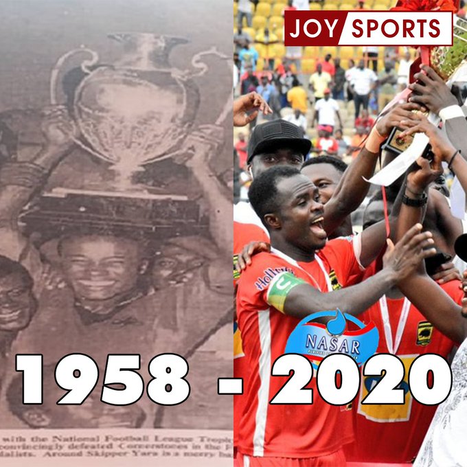 1958-2020: Asante Kotoko lead way with the most Ghana Premier League points in history