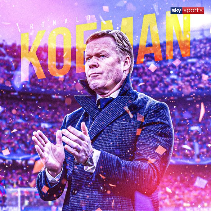 Ronald Koeman appointed Barcelona manager on two-year deal