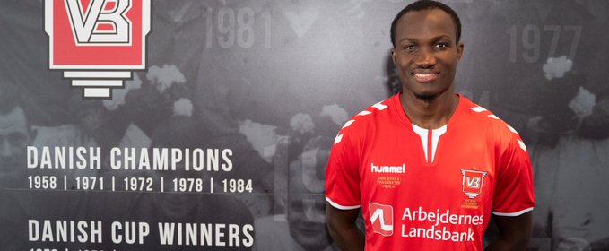 Ghanaian International Raphael Dwamena signs for Vejle Boldklub