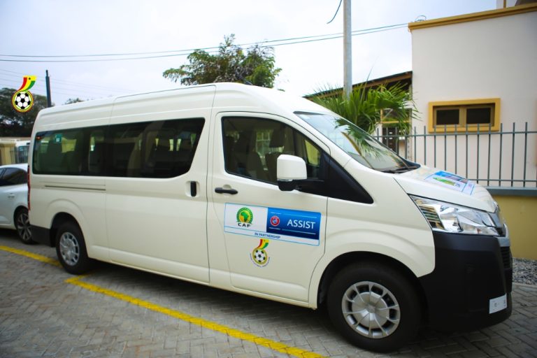 Ghana FA outdoor grassroots coaching Mini Van