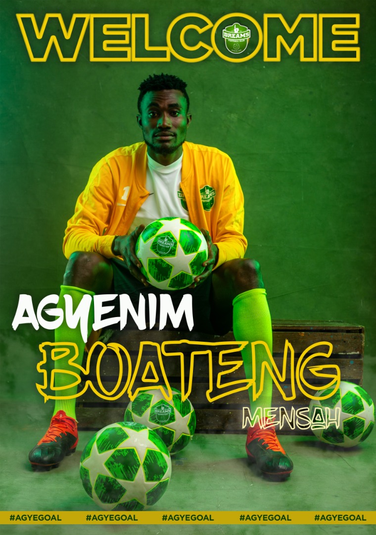 VIDEO: Dreams FC announce the signing of ‘Goal machine’ Agyenim Boateng Mensah