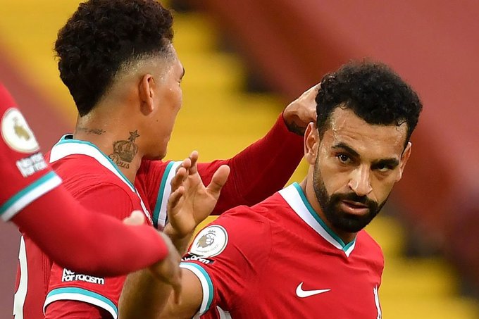 EPL: Mo Salah seals hat-trick with late winner in error-strewn seven-goal thriller at Anfield