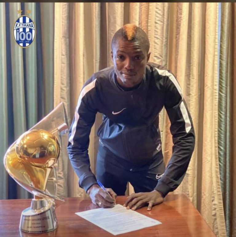 Ghana youth star Richard Danso signs for KF Tirana