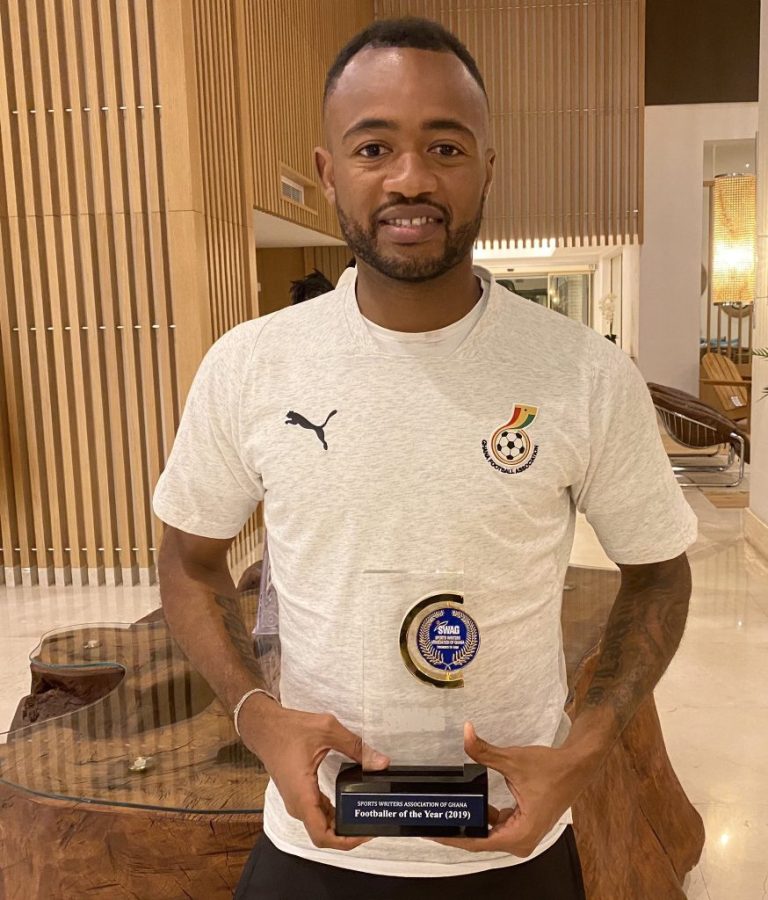 Jordan Ayew wins SWAG top award