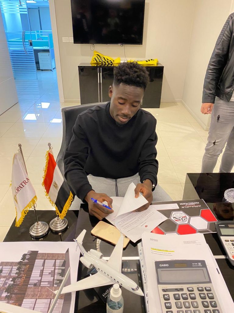 Winful Cobbina joins Egyptian side Ceramica Cleopatra FC