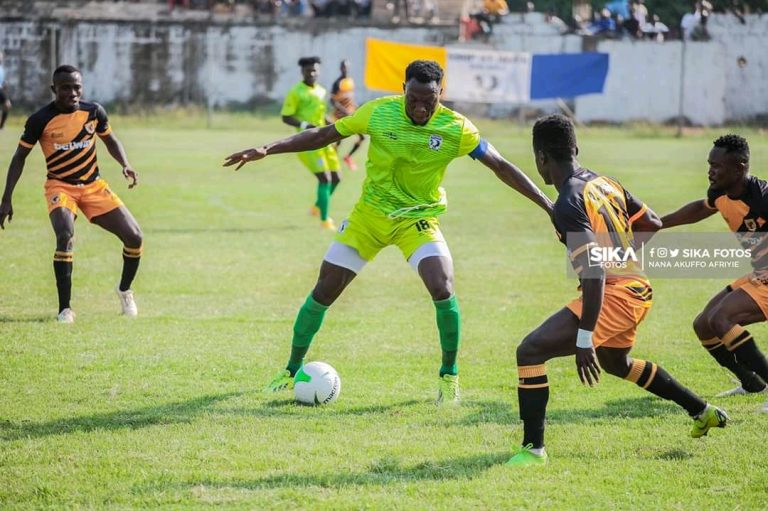 Match Report: Bechem United beat Ashgold to go top of the Premier league
