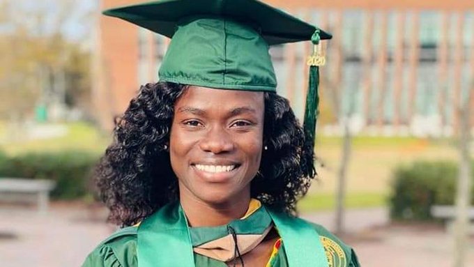 Ghanaian athlete Martha Bissah graduates with BSC Business Administration
