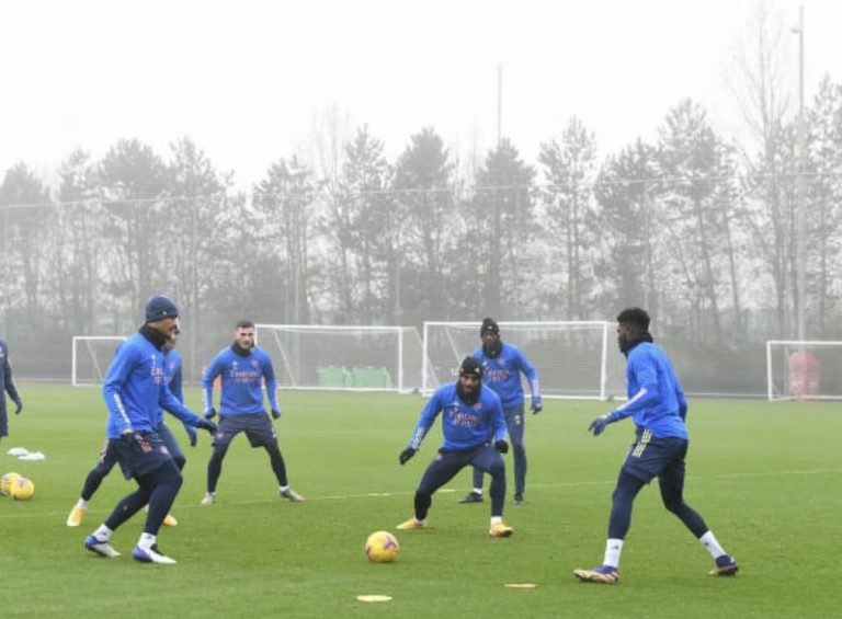 Ghana midfielder Thomas Partey makes return to full Arsenal training