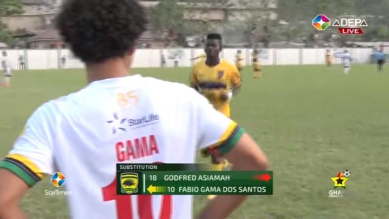 Brazilian midfielder Fabio Gama finally marks Asante Kotoko debut