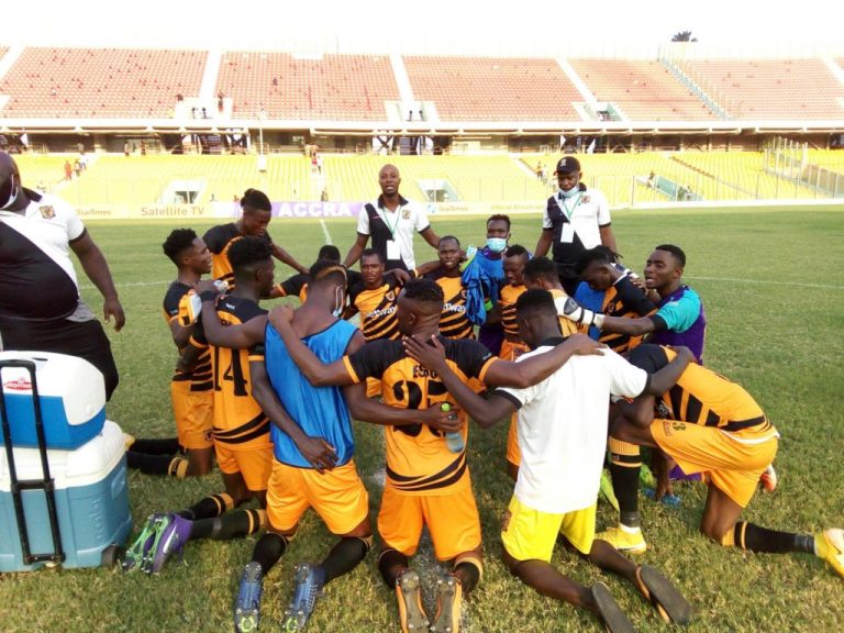 2020/21 GPL:Match Report: AshantiGold beat Great Olympics in Accra to go top of league table