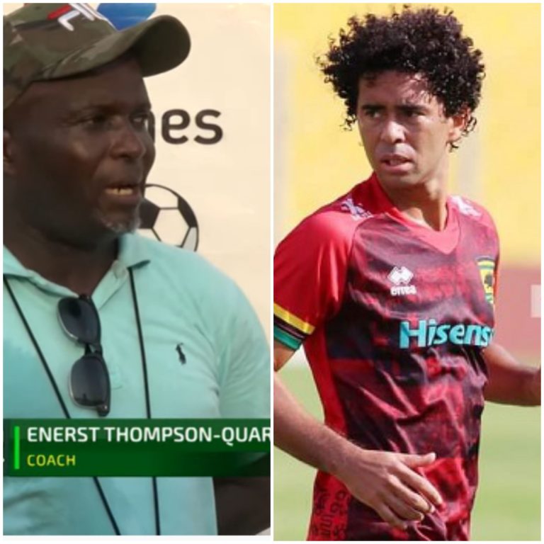 Dwarfs coach Ernest Thompson downplays Fabio Gama hype, says ‘He is a normal player’