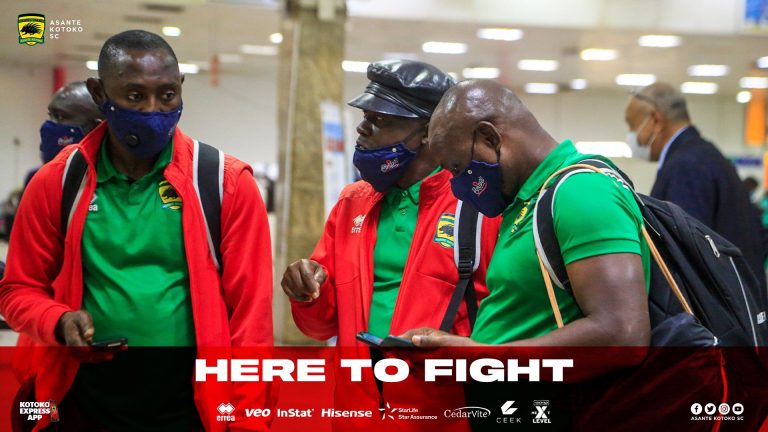 Asante Kotoko arrive in Sudan for Hilal tie [PHOTOS]