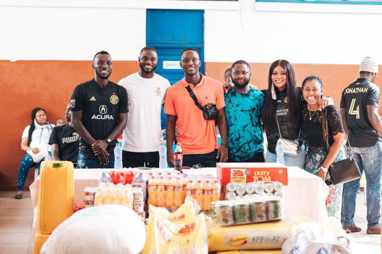 Ghana defender  Jonathan Mensah donates to Dzorwulu Special School