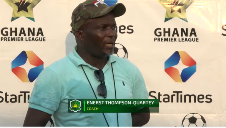 We are favourite to win against Kotoko – Dwarfs coach Ernest Thompson upbeat of chances against the Porcupine Warriors