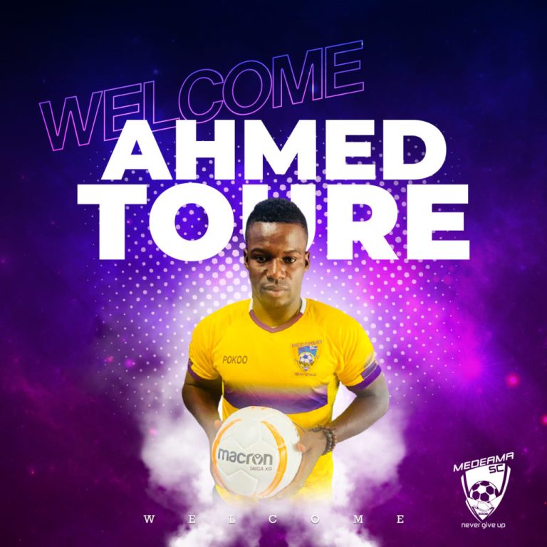 OFFICIAL: Former Kotoko striker Ahmed Toure joins Medeama 