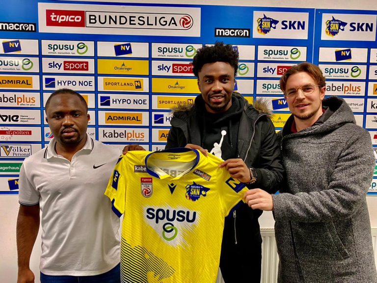 Ghanaian forward Samuel Tetteh joins Austrian side SKN St. Pölten