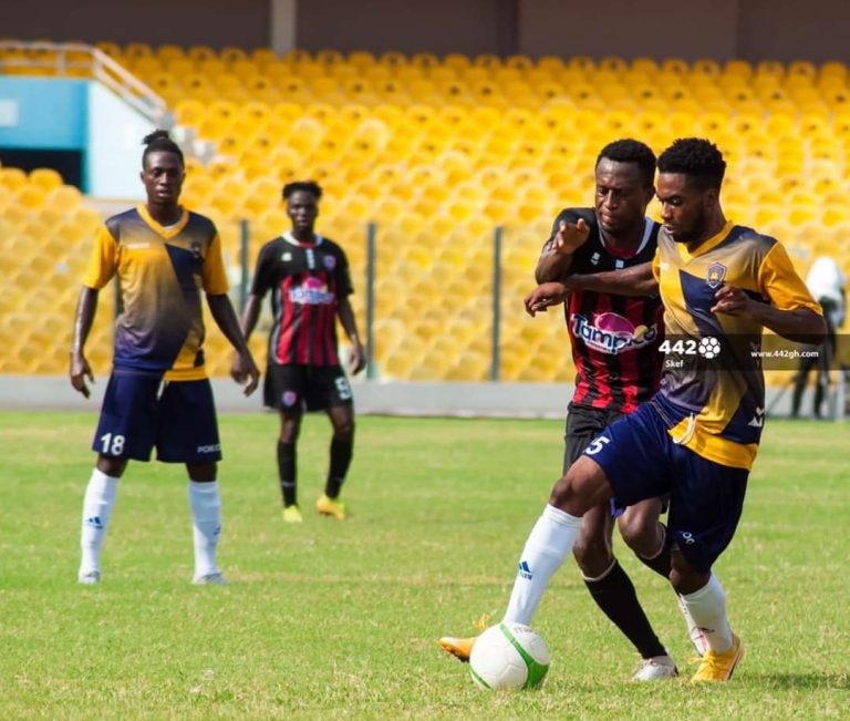 2020/21 GPL: Match Report: Giant killers Ebusua Dwarfs slay Inter Allies in Accra