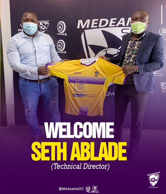 Medeama appoints UEFA Pro License Coach Seth Ablade as Technical Director