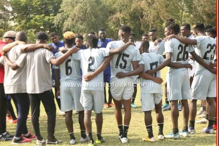 Hearts Of Oak thrash Hope For Future FC in a friendly encounter [+Line-up]