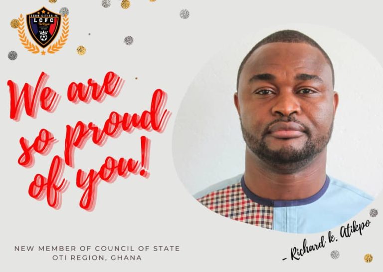 Legon Cities CEO  Richard Atikpo voted Council of State Representative for Oti Region