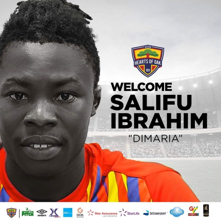 VIDEO: Hearts Of Oak announce the signing of Salifu Ibrahim