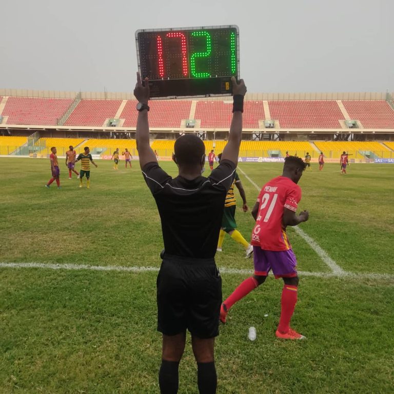 GFA ban Two referees from officiating for the rest of the league season