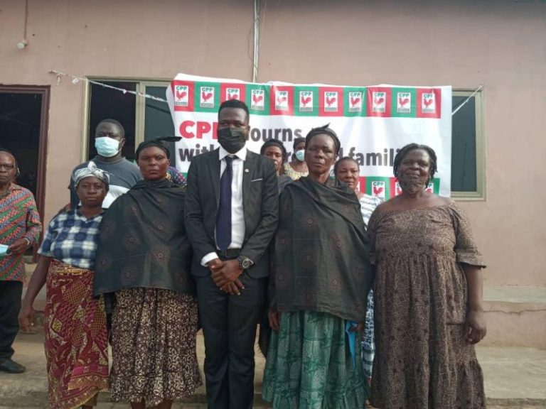 Tema City FC CEO Eric Jerry donates to Apam disaster victims’ families