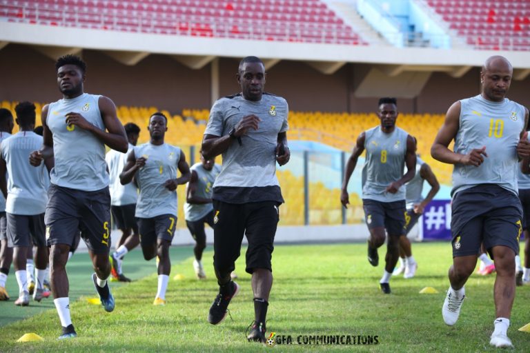 2021 Afcon Q: Andre, Partey, Jordan train with Black Stars ahead of São Tomé showdown