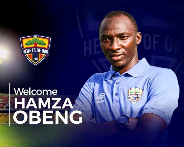 Hearts Of Oak confirm Hamza Obeng as assistant coach