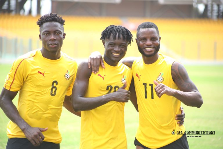 2021 AfconQ: Black Stars resume training today with 24 players [+Full list]