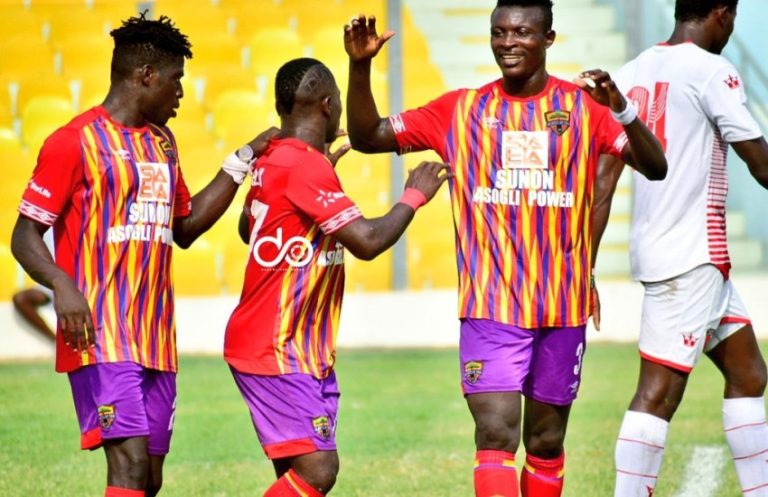2020/21 GPL: Match Report: Samuel Boadu gets perfect start as Hearts Of Oak obliterate WAFA