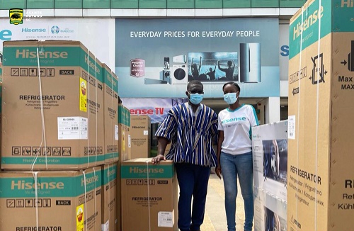 Asante Kotoko takes delivery of Hisense sponsorship items worth over GHS 200,000