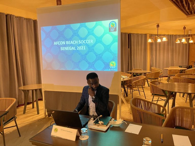 BEACH SOCCER AFCON: Fredrick Acheampong Appointed CAF General Coordinator For Senegal 2021.