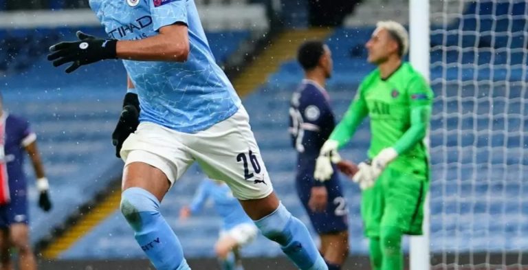 Mahrez double sends Man City into first Champions League final