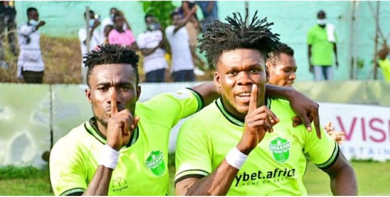 Match Report: Dreams FC run over 10-man Hearts Of Oak