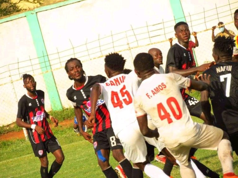 Match Report: Boahene’s  strike secure point for Eleven Wonders against Inter Allies