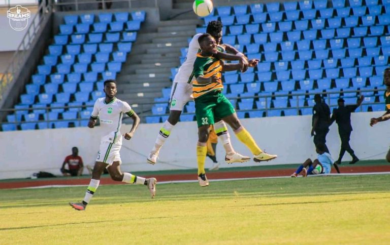 2020/21 GPL: Match Report: Ebusua Dwarfs, Dreams FC tie ends in stalemate