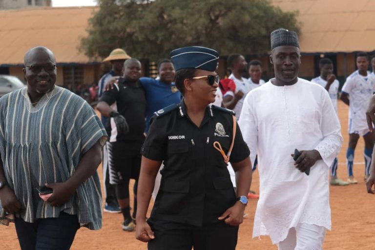 ACP Lydia Donkor graces Police National FC vs Ghana Army thrilling showdown