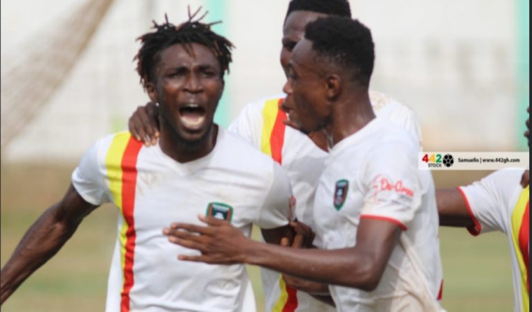 Match Report: Samuel Boakye’s late strike gives Eleven Wonders victory against Aduana Stars