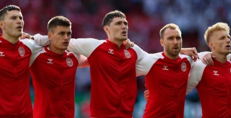 Christian Eriksen: Denmark midfielder ‘awake’ after collapsing on pitch