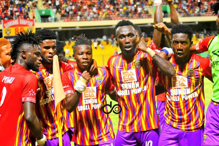 GHANA PREMIER LEAGUE: Hearts Of Oak 2-0 Medeama SC – The Intercontinental Club Masters Extend League Title Lead.
