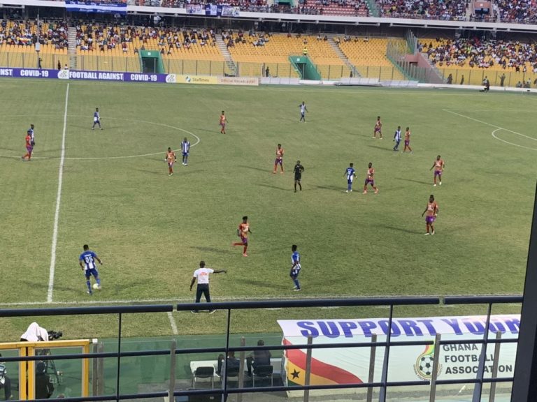 GHANA PREMIER LEAGUE: Great Olympics 1-1 Hearts Of Oak – The Tenants Hold The Landlords To A 1-1 Stalemate In The Gamantse Derby