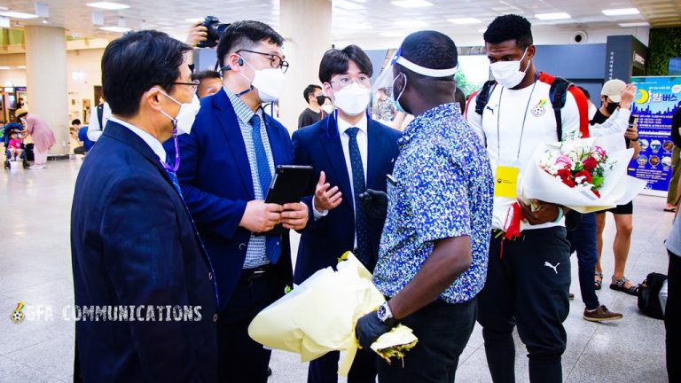 INTERNATIONAL FRIENDLY: Black Meteors Arrive In Jehu Ahead Of The South Korea Game