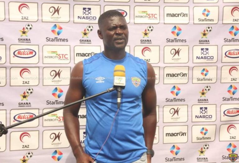 Hearts of Oak Trainer Samuel Boadu Calls For The Introduction Of Goal-line Technology In The Ghana Premier League.